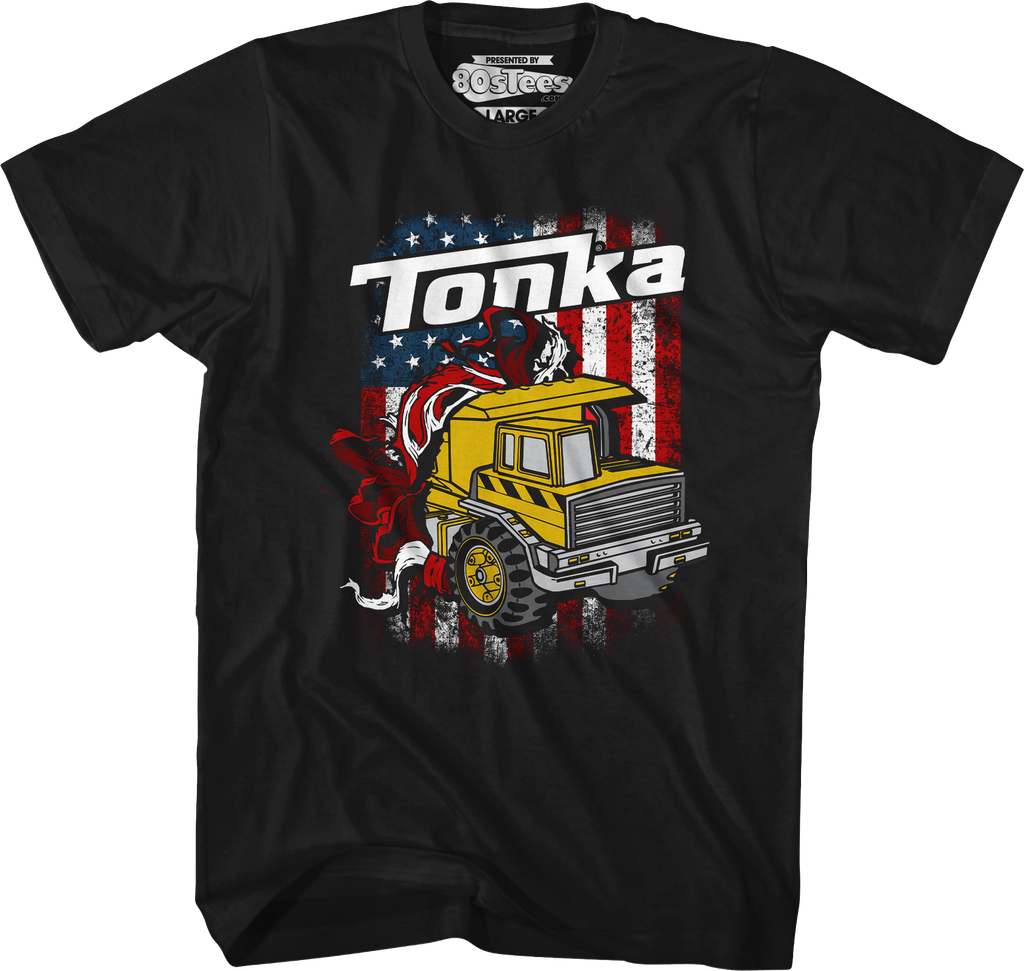 American Flag Tonka T-Shirt Hoodie, Sweatshirt | CiraTrend.com (Image 4)
