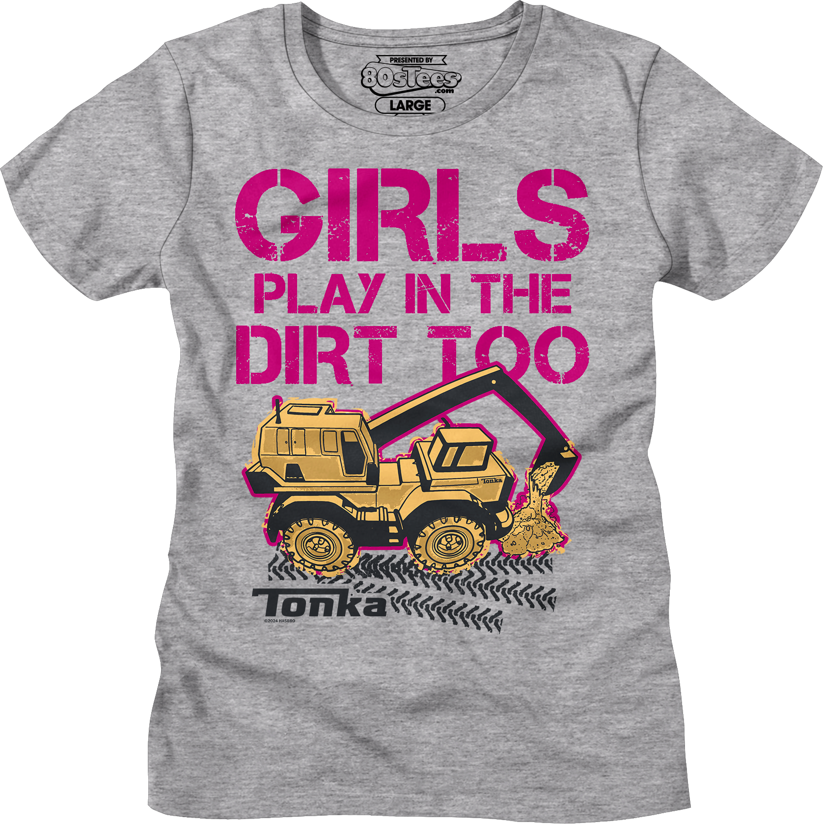 Womens Girls Play In The Dirt Too Tonka Shirt Hoodie, Sweatshirt | CiraTrend.com (Image 5)