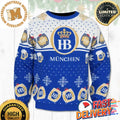HB Munchen Ugly Christmas Sweater For Holiday 2023 Xmas Gifts