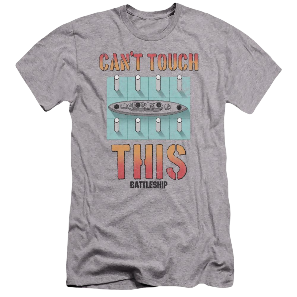 Battleship Can't Touch This - Men's Premium Slim Fit T-Shirt Hoodie, Sweatshirt | CiraTrend.com