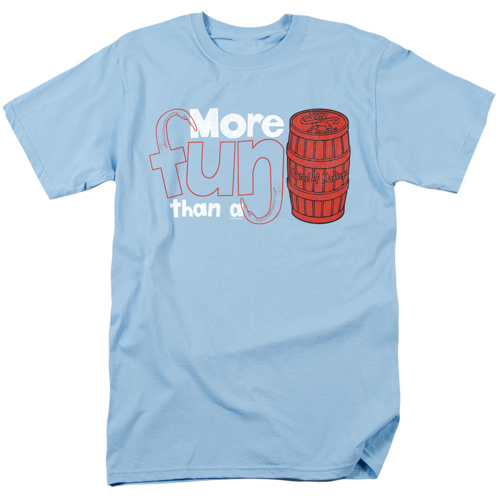 Barrel Of Monkeys More Fun Mens T Shirt Light Blue Hoodie, Sweatshirt | CiraTrend.com
