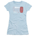 Barrel of Monkeys More Fun Junior Sheer Cap Sleeve Womens T Shirt Light Blue Hoodie, Sweatshirt | CiraTrend.com