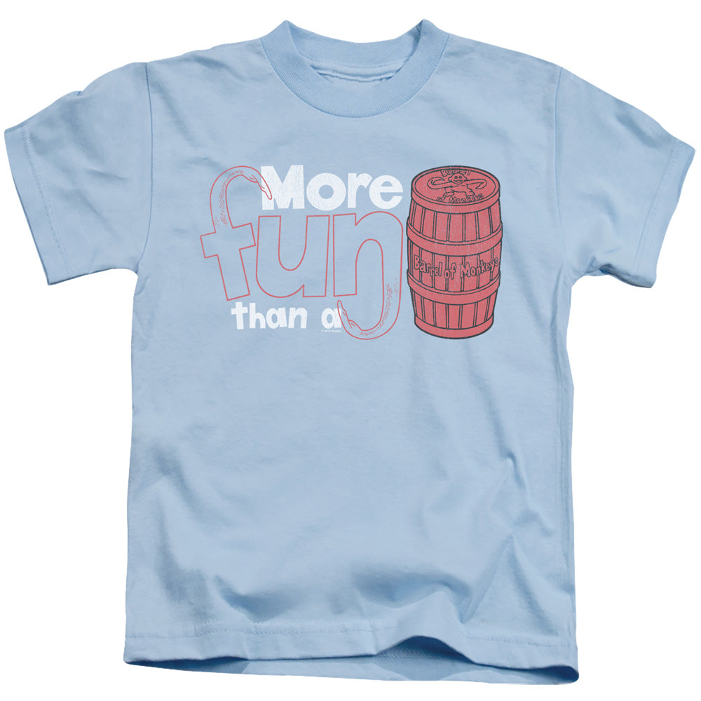 Barrel of Monkeys More Fun Juvenile Kids Youth T Shirt Light Blue Hoodie, Sweatshirt | CiraTrend.com