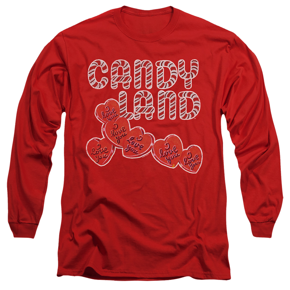 Candy Land I Love You - Men's Long Sleeve T-Shirt Hoodie, Sweatshirt | CiraTrend.com