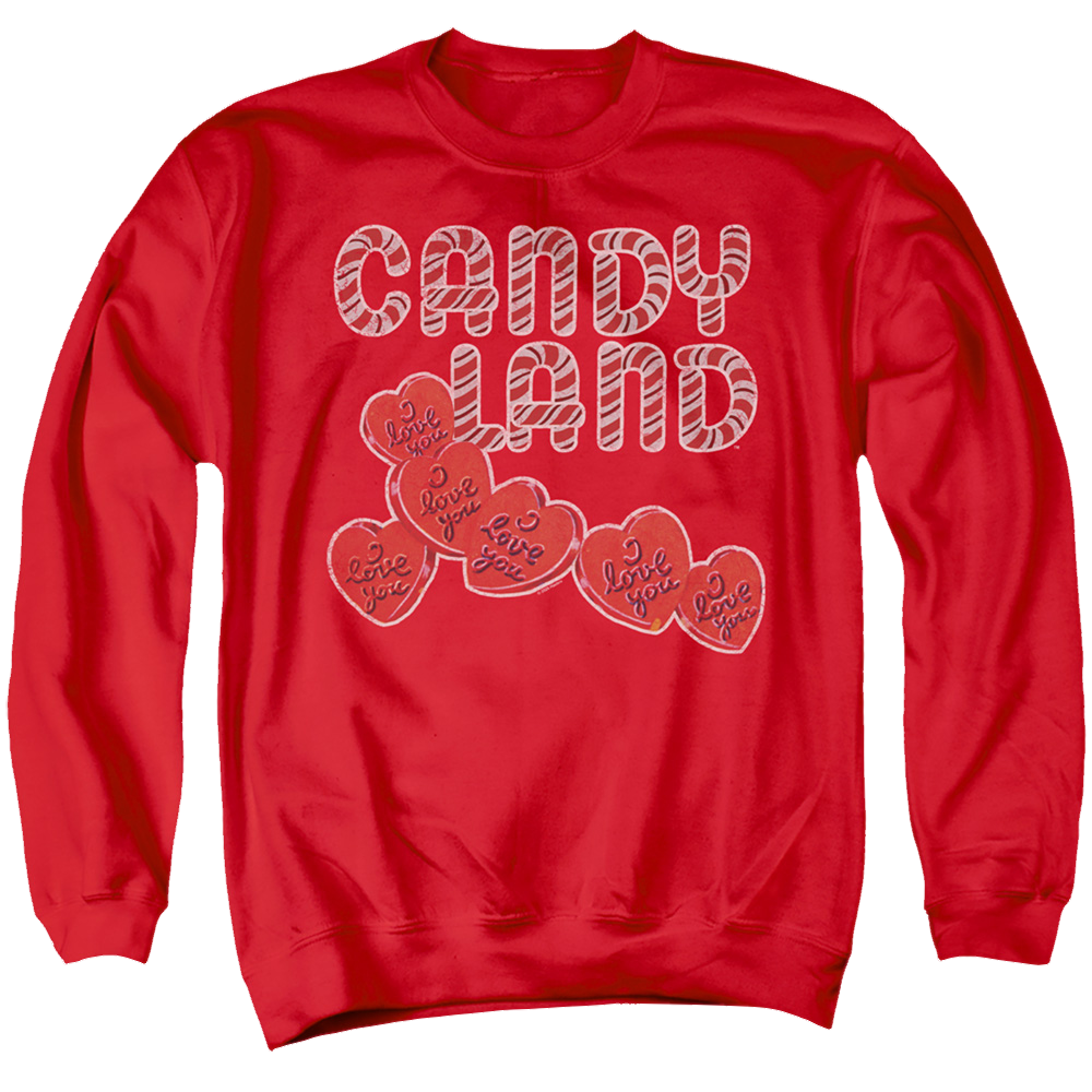 Candy Land I Love You - Men's Crewneck Sweatshirt T-Shirts, Hoodie | CiraTrend.com
