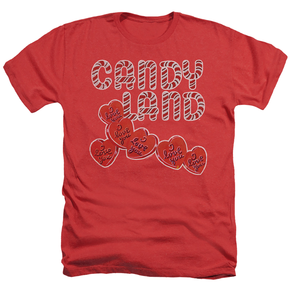 Candy Land I Love You - Men's Heather T-Shirt Hoodie, Sweatshirt | CiraTrend.com