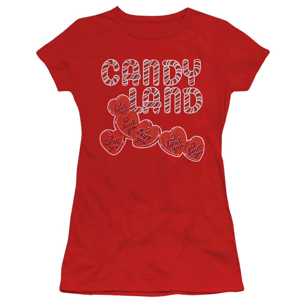 Candy Land I Love You - Juniors T-Shirt Hoodie, Sweatshirt | CiraTrend.com
