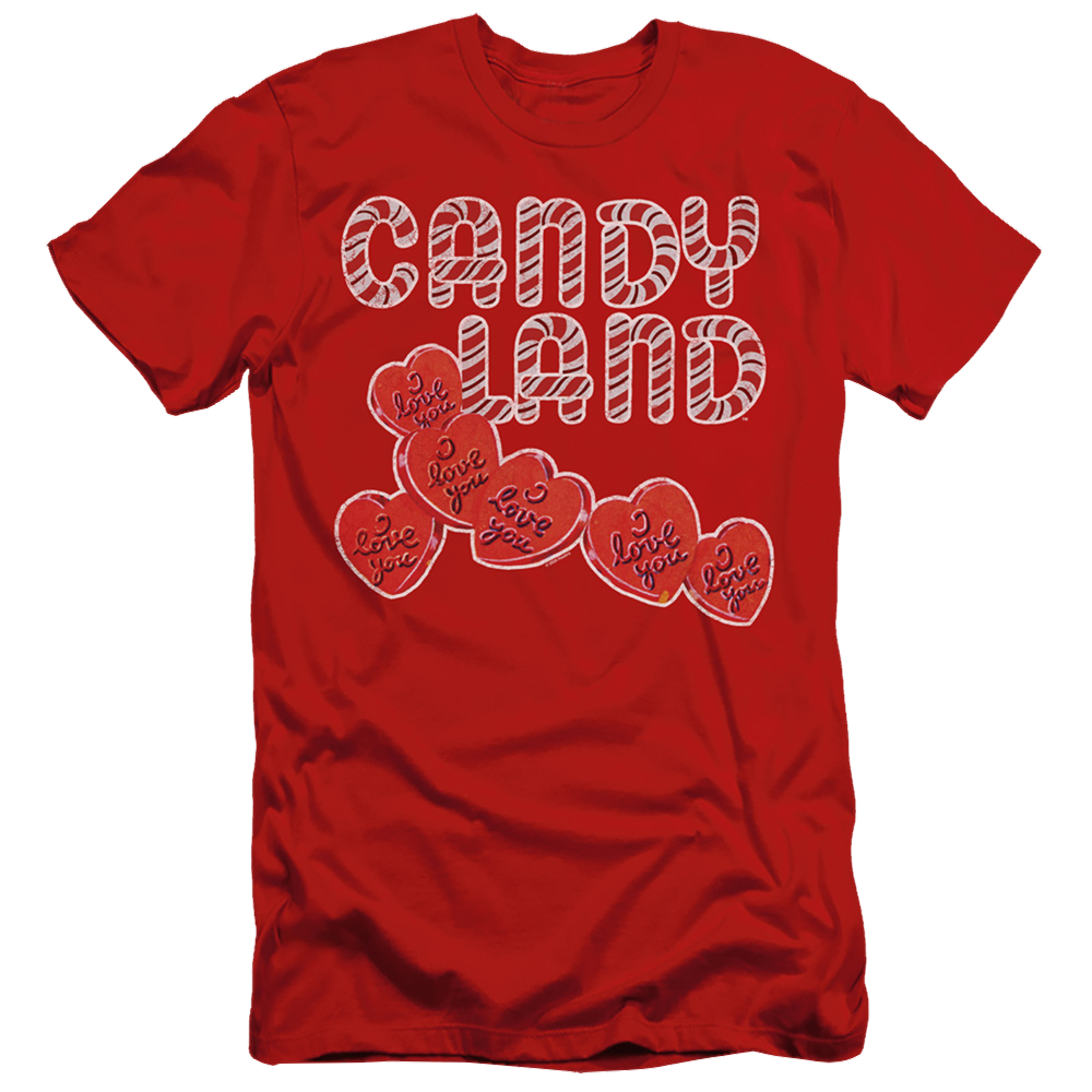 Candy Land I Love You - Men's Slim Fit T-Shirt Hoodie, Sweatshirt | CiraTrend.com