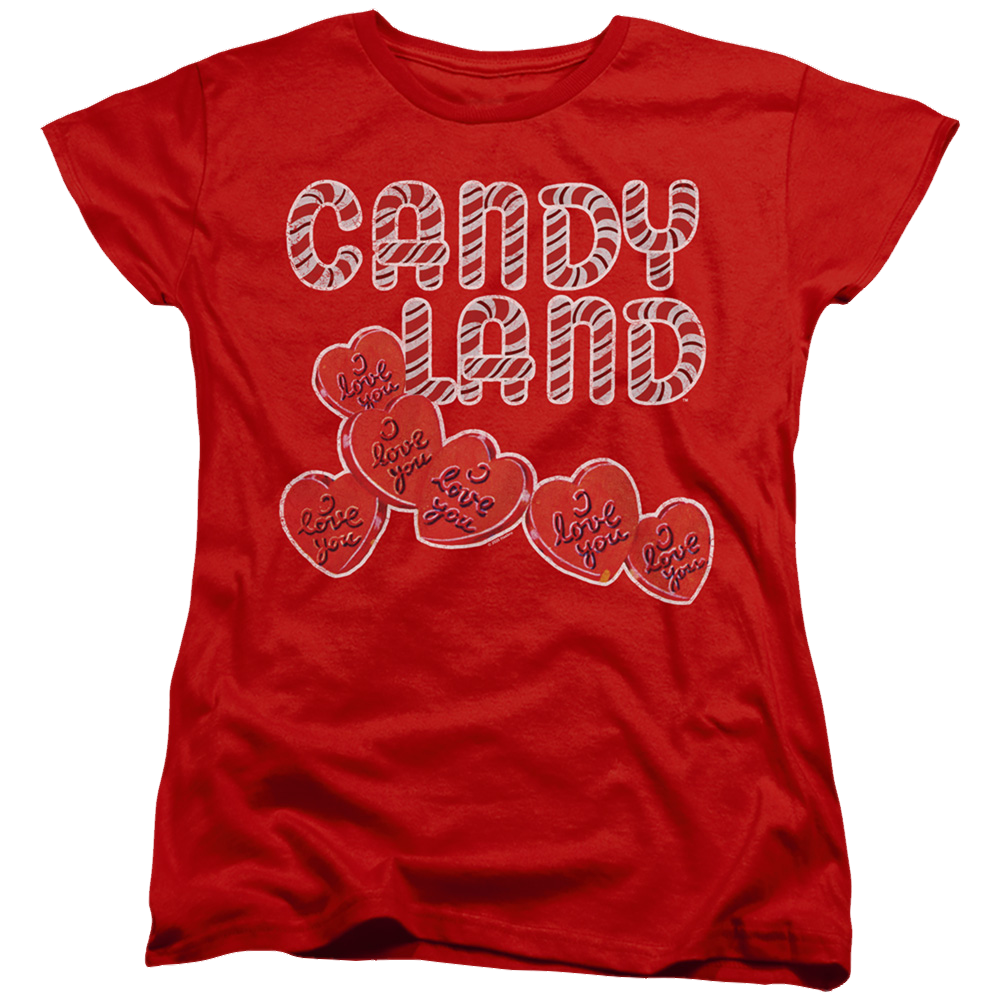 Candy Land I Love You - Women's T-Shirt Hoodie, Sweatshirt | CiraTrend.com