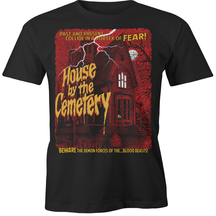HOUSE by the CEMETERY BEWARE SHIRT Hoodie, Sweatshirt | CiraTrend.com