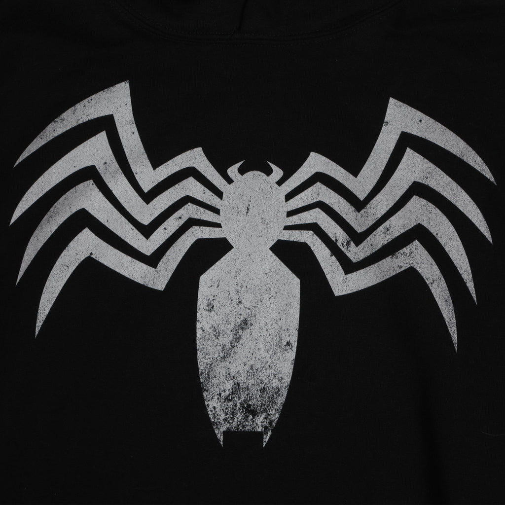 Venom Distressed Icon Black Hoodie T-Shirts, Sweatshirt | CiraTrend.com (Image 2)