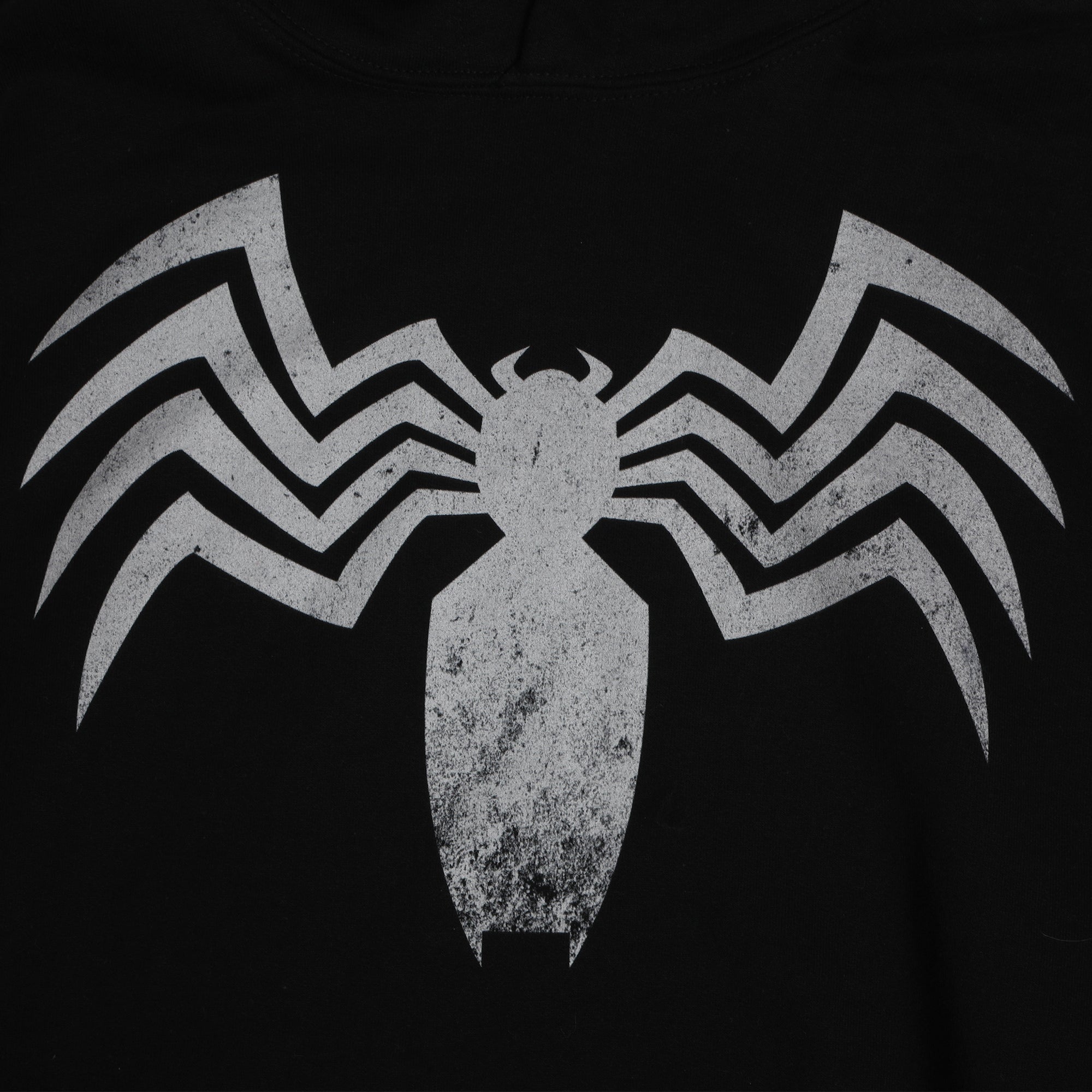 Venom Distressed Icon Black Hoodie T-Shirts, Sweatshirt | CiraTrend.com (Image 2)