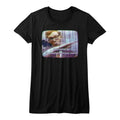 Hai Karate Girls Juniors S/S T-Shirt - Vintage TV - Solid Black Hoodie, Sweatshirt | CiraTrend.com