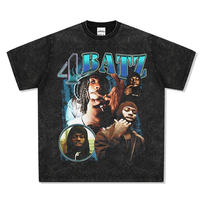 4 BATZ "ACT I STICKERZ  99" TEE 2024