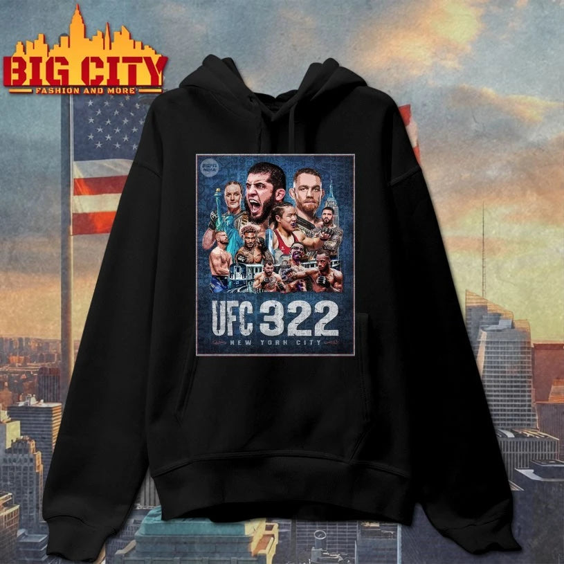 HOT UFC 322 Fight Night Nov 15 Poster Shirt