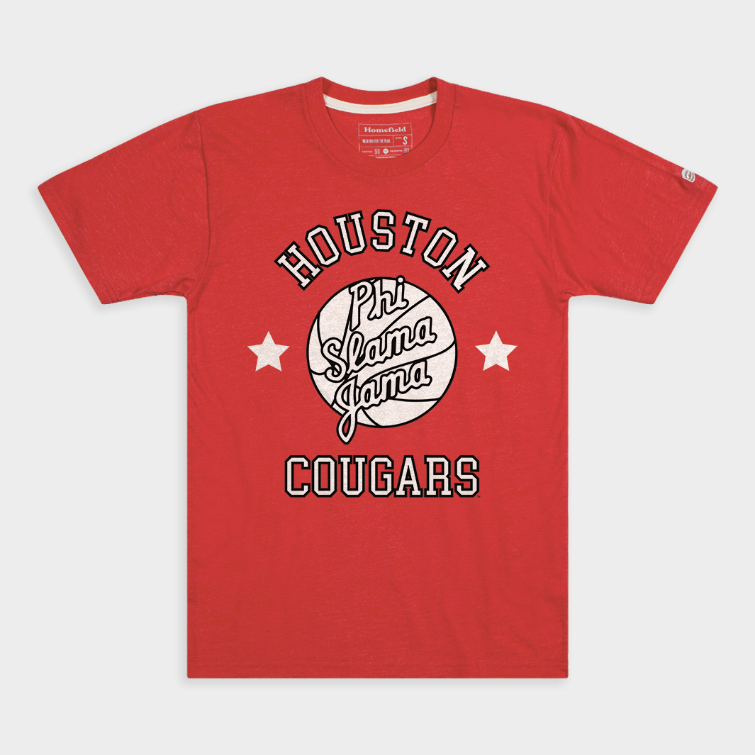 Houston Cougars Phi Slama Jama Tee Style001