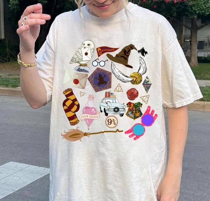HP Wizard Tee Shirt, HP Inspired Sweatshirt, Wizard Lover Gift Hoodie | CiraTrend.com