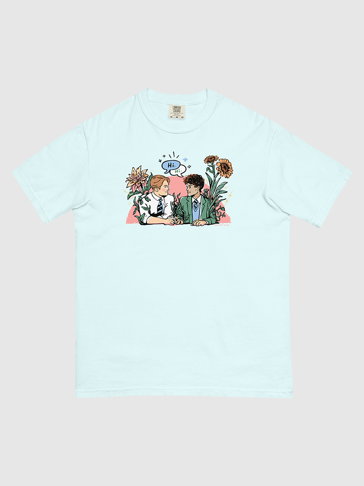 Heartstopper Nick & Charlie Comfort Colors T-Shirt Hoodie, Sweatshirt | CiraTrend.com (Image 1)
