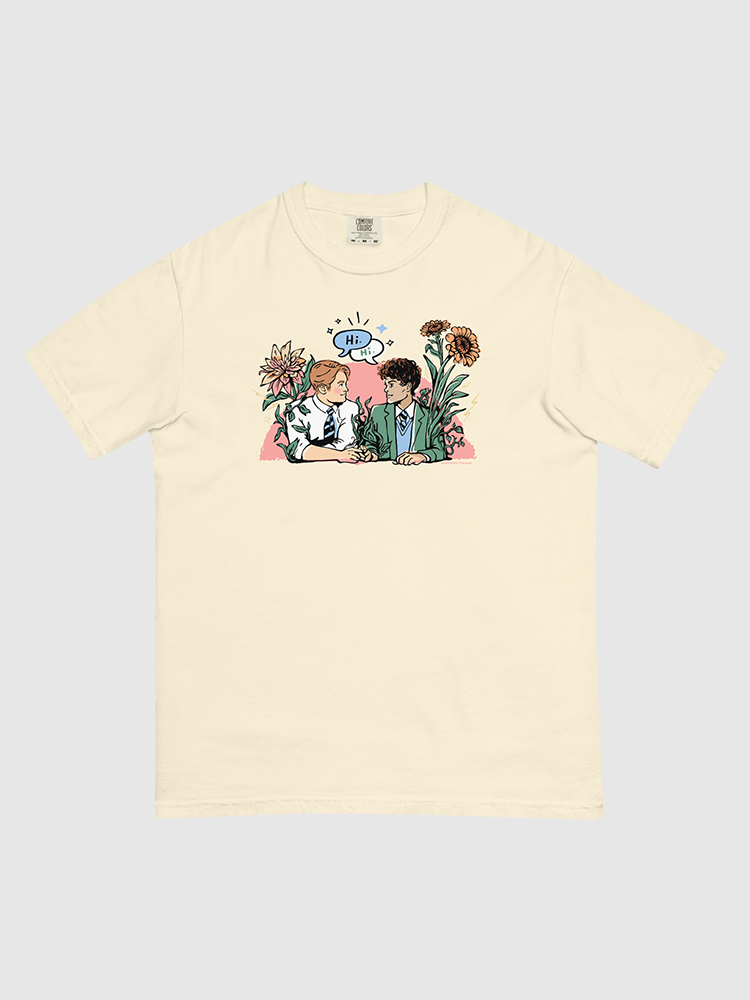 Heartstopper Nick & Charlie Comfort Colors T-Shirt Hoodie, Sweatshirt | CiraTrend.com (Image 3)