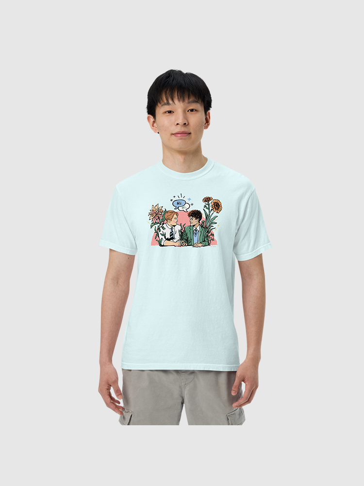 Heartstopper Nick & Charlie Comfort Colors T-Shirt Hoodie, Sweatshirt | CiraTrend.com (Image 2)
