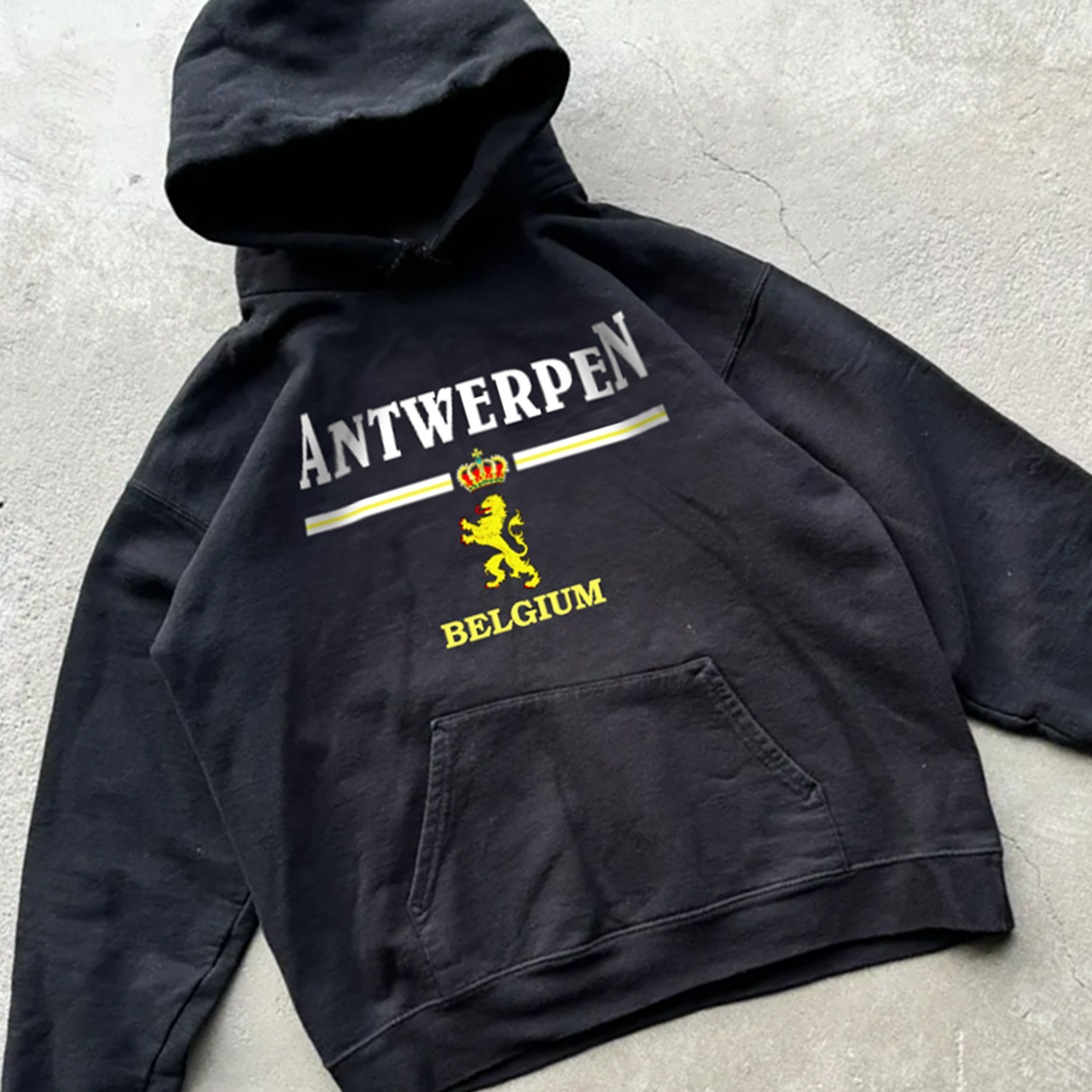 ANTWERPEN BLACK HOODIE T-Shirts, Sweatshirt | CiraTrend.com (Image 2)