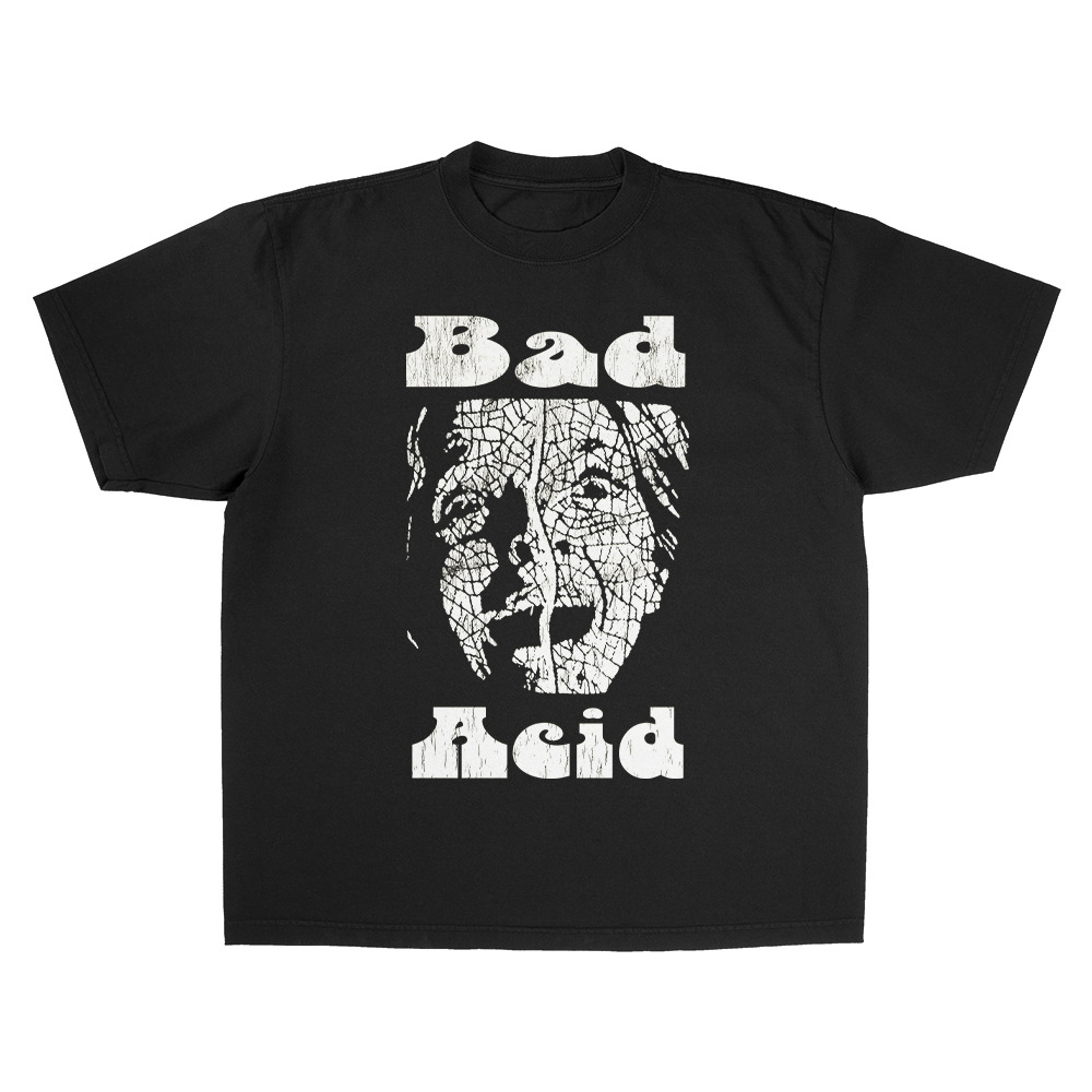 BAD ACID RECORDS BLACK HEAVY WEIGHT T-SHIRT Hoodie, Sweatshirt | CiraTrend.com (Image 2)