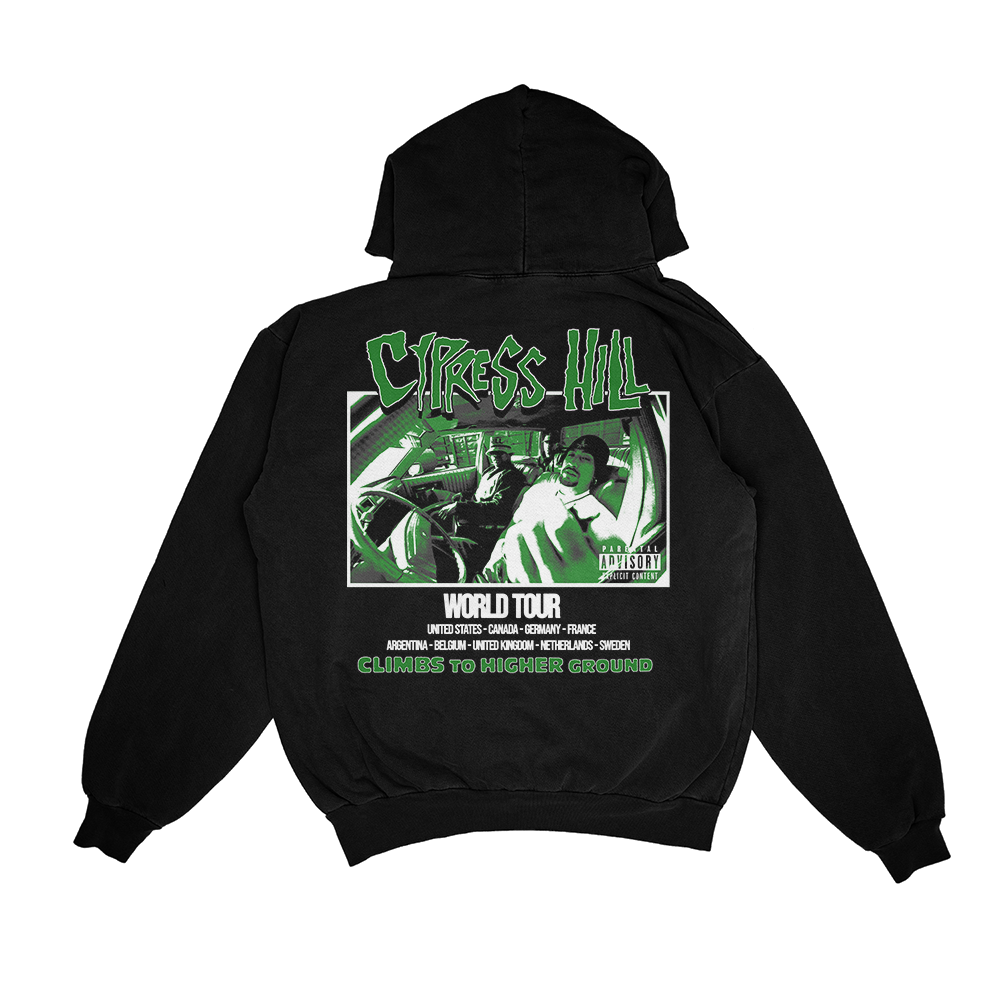 CYPRESS HILL HEAVYWEIGHT BLACK HOODIE T-Shirts, Sweatshirt | CiraTrend.com (Image 4)