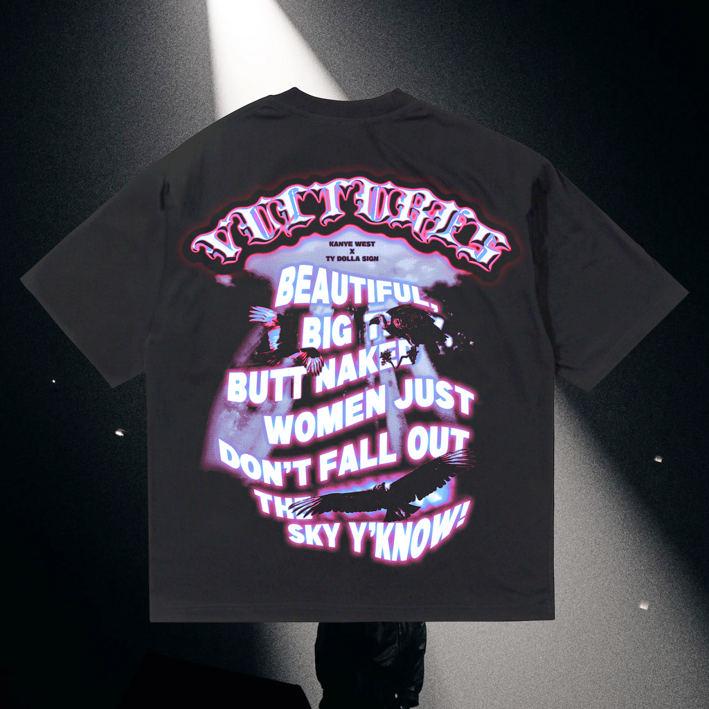 VULTURES BACK TO ME BLACK HEAVY WEIGHT T-SHIRT Hoodie, Sweatshirt | CiraTrend.com (Image 2)