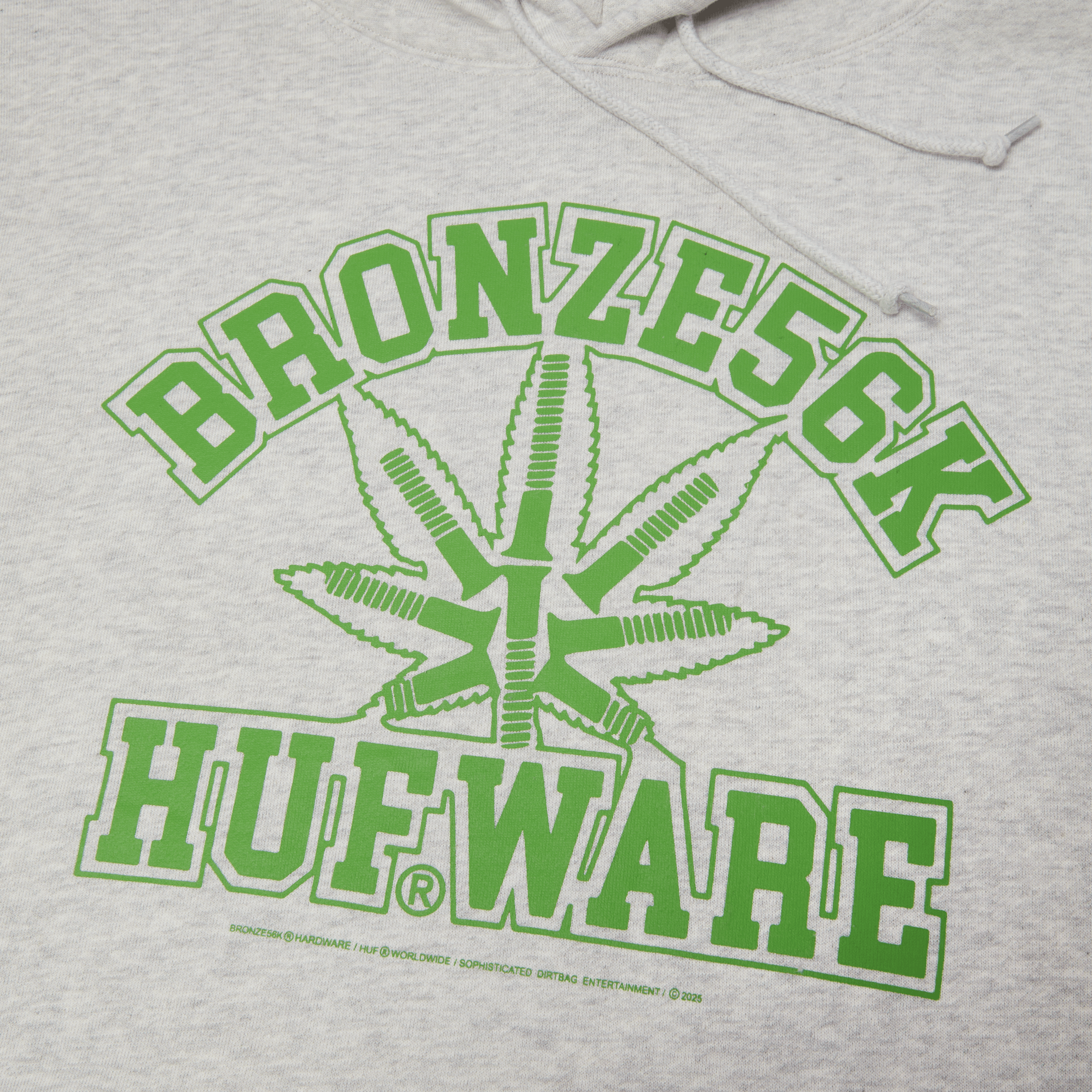 HUF x Bronze56K Plantware Pullover Hoodie T-Shirts, Sweatshirt | CiraTrend.com (Image 2)