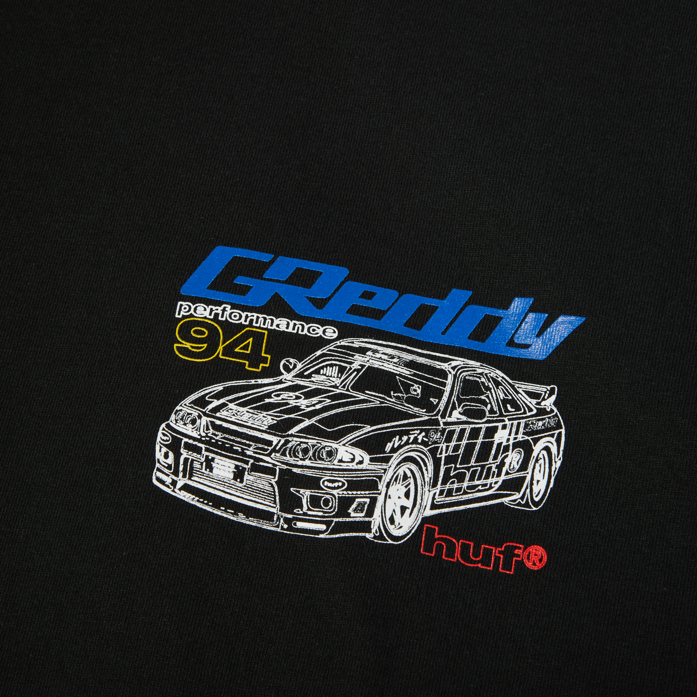 HUF x GReddy Diagram T-Shirt Hoodie, Sweatshirt | CiraTrend.com (Image 3)