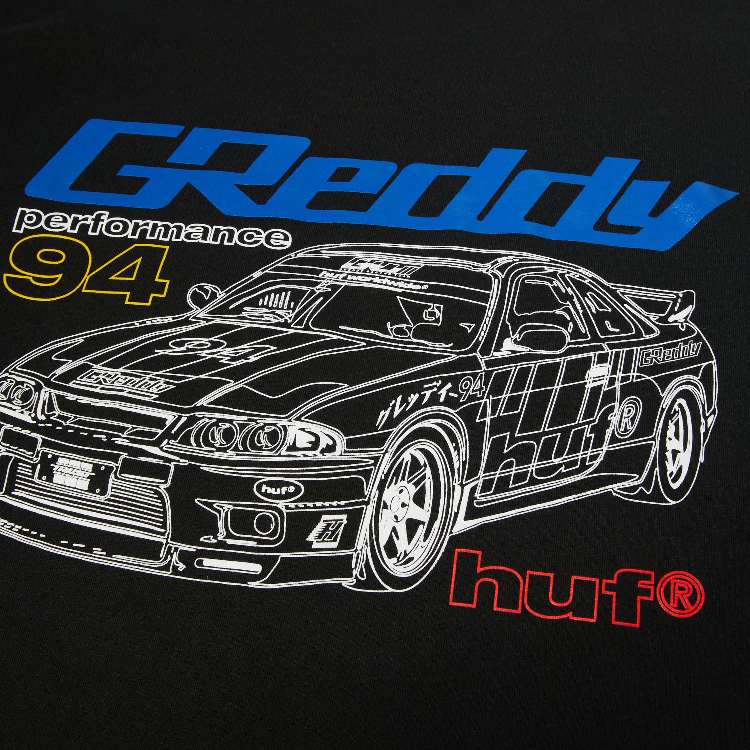 HUF x GReddy Diagram T-Shirt Hoodie, Sweatshirt | CiraTrend.com (Image 4)