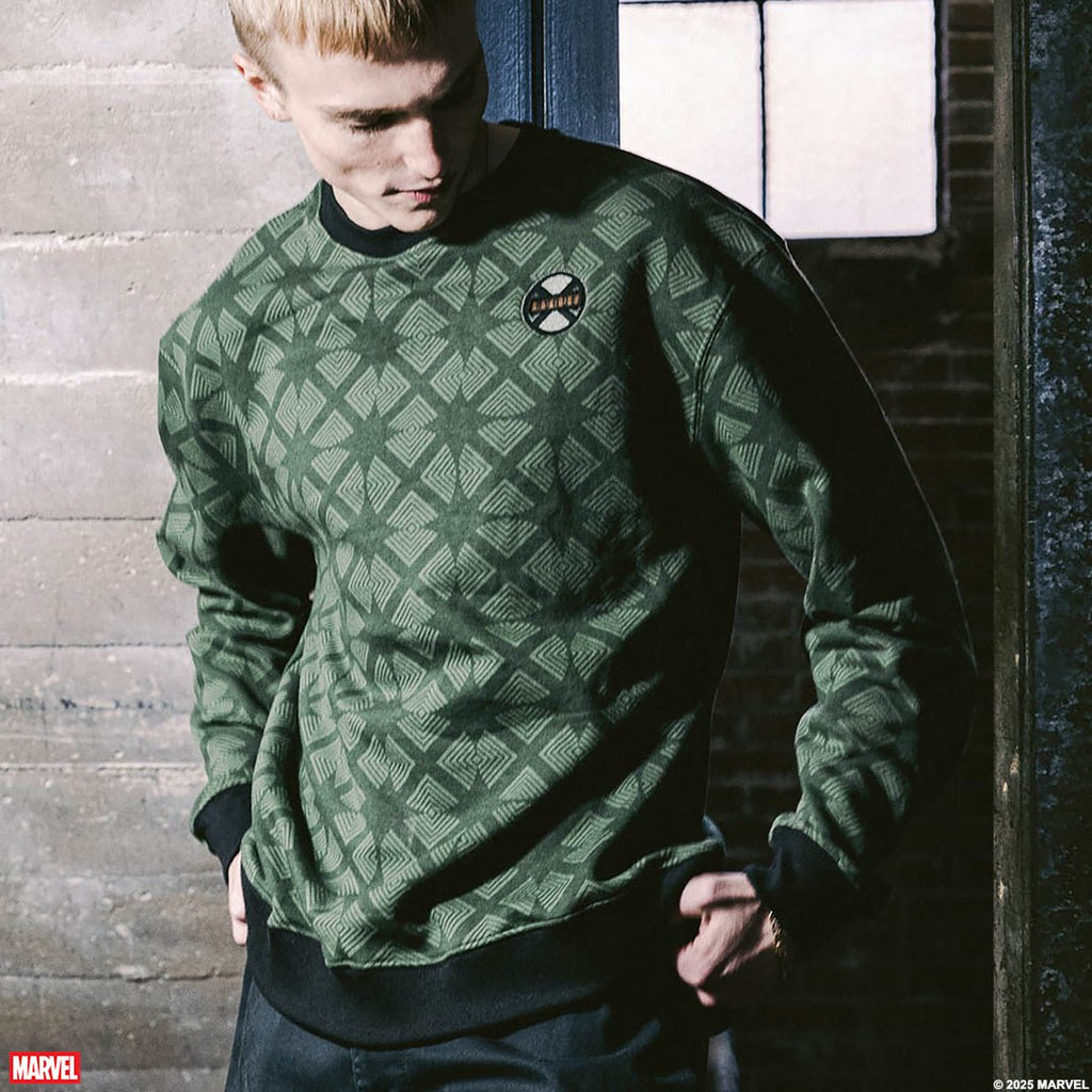 X-Men Rogue Green Crew Sweatshirt T-Shirts, Hoodie | CiraTrend.com (Image 2)