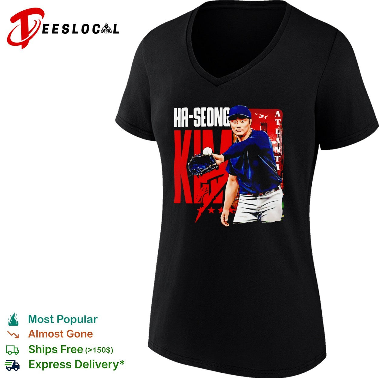 Ha-Seong Kim San Diego Padres Atlanta baseball shirt