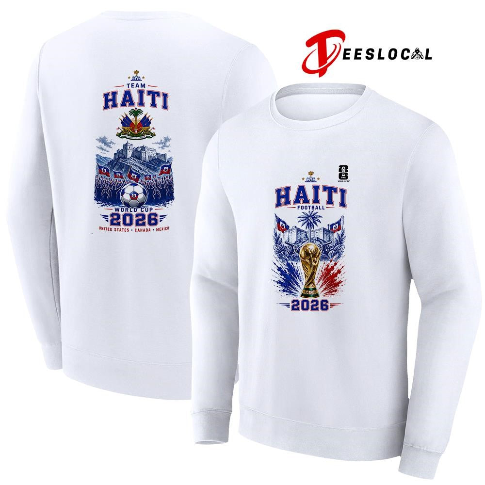 Haiti World Cup trophy graphic shirt