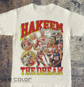 Hakeem Olajuwon The Dream Shirt, Basketball shirt, Classic 90s Graphic Tee, Unisex, Vintage Bootleg, Gift, Retro Menswear...
