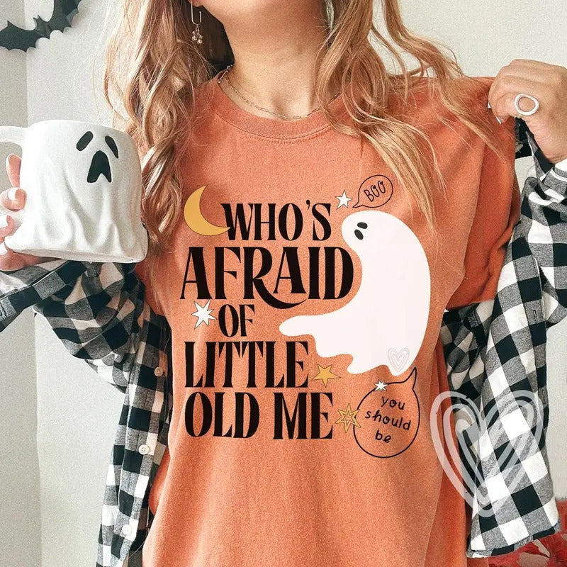 Halloween Ghost Shirt, Gift For Her, Halloween Shirt, Fall Shirt, Cute Ghost Hoodie, Sweatshirt | CiraTrend.com