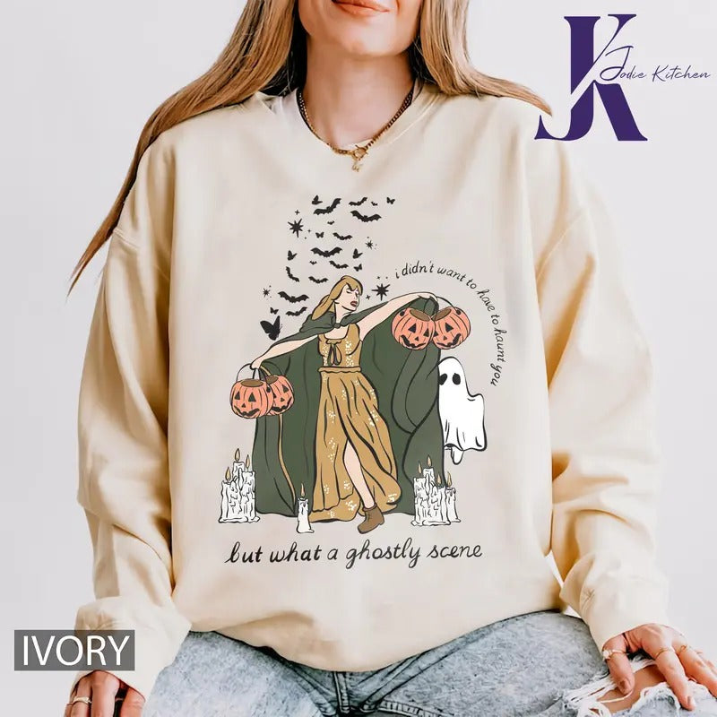 Halloween I didn't want to have to haunt Sweatshirt, Hoodie, T Shirt, Halloween Shirt | CiraTrend.com