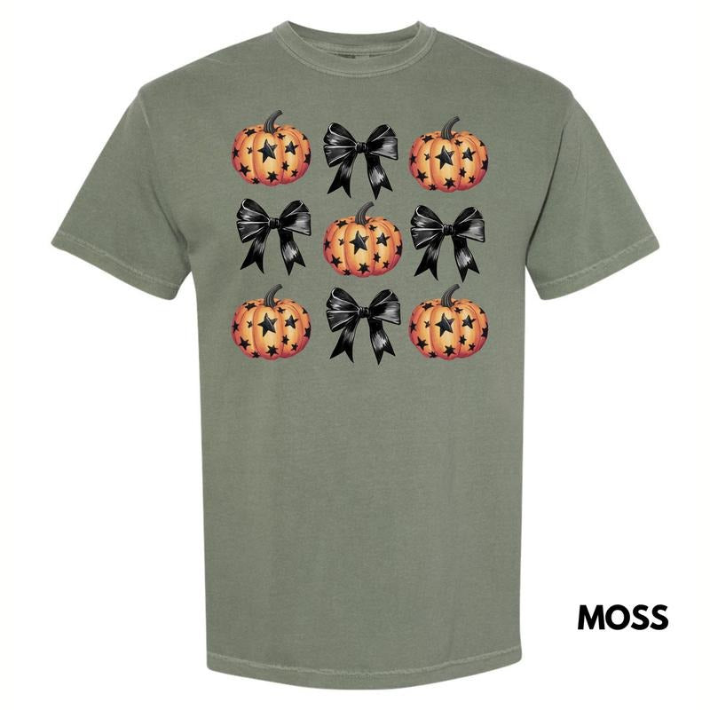 Halloween Pumpkin Coquette Comfort Colors T-Shirt 'NLB' Hoodie, Sweatshirt | CiraTrend.com
