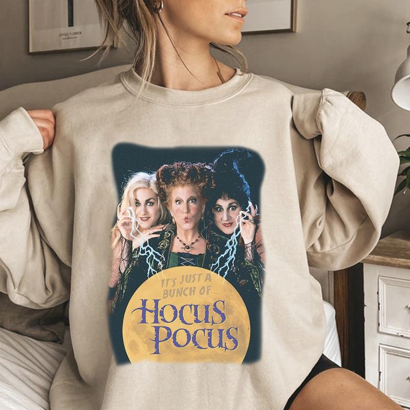 Halloween Sanderson Sisters Hocus Pocus Sweatshirtstyle{n002}2 T-Shirts, Hoodie, Sweatshirt | CiraTrend.com