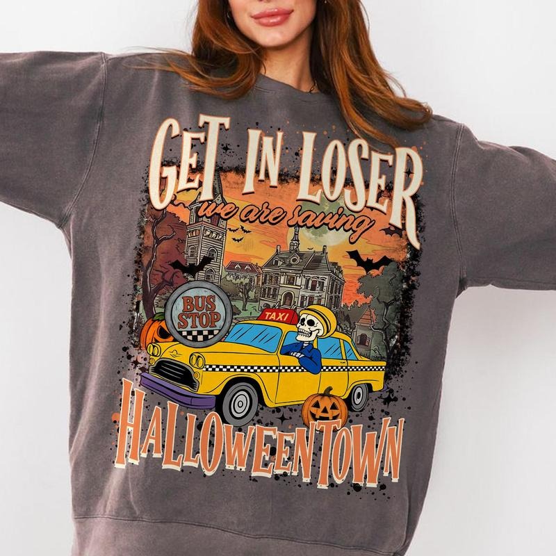 HalloweenSpooky Season Tee, Halloween Pumpkin Get in Loser Tee, Gift For Him, Gift For Her Family Holiday Trip Shirt