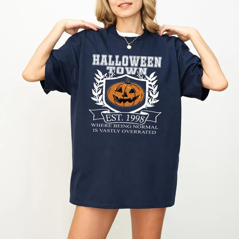 Halloweentown Est 1998 T-Shirt, Halloweentown University, Retro Halloweentown T-Shirt, Fall Sweatshirt, Halloween...