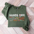Hands Off Protest T Shirt, Save Public Lands Medicare Social Security Free Speech Environmental Rights T-Shirt, Political...