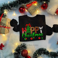 Happy Christmas DTF Transfer ONLY - This is NOT a T Shirt Hoodie, Sweatshirt | CiraTrend.com