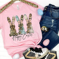 Happy Easter Bunny Trio Bella Canvas T-Shirt Hoodie, Sweatshirt | CiraTrend.com