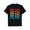 Happy Friday" Fun Teacher-Themed Soft Cotton T-Shirt