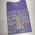 Happy Happy Easter Bunny Comfort Colors T-Shirt Hoodie, Sweatshirt | CiraTrend.com