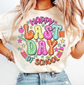 Happy Last Day Of School Shirt, Teacher Shirt, End Of School Shirt, Retro Teacher, Summer Vacation Teacher Gift Hoodie,...