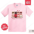 Happy Meowentines Kids Shirt - Valentine's Day Children's Tshirt - Youth CatTee Gildan Hoodie, Sweatshirt | CiraTrend.com