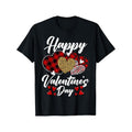 Happy Valentines Day Men'S T-Shirts, Funny Valentine'S Day Novelty Graphic Printed Tee, Short Sleeve Valentine'S Day...