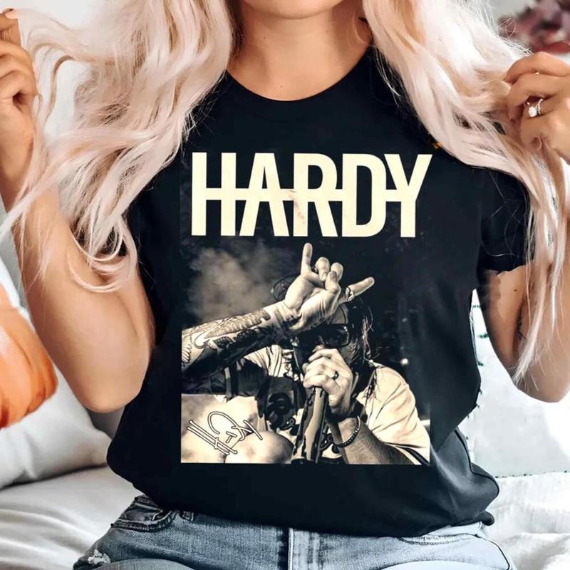 Hardy Quit Tour Graphic Tee, Bold Fit for Any Fan Hoodie, Sweatshirt | CiraTrend.com